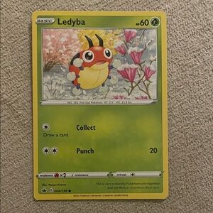 Ledyba Pokémon Card